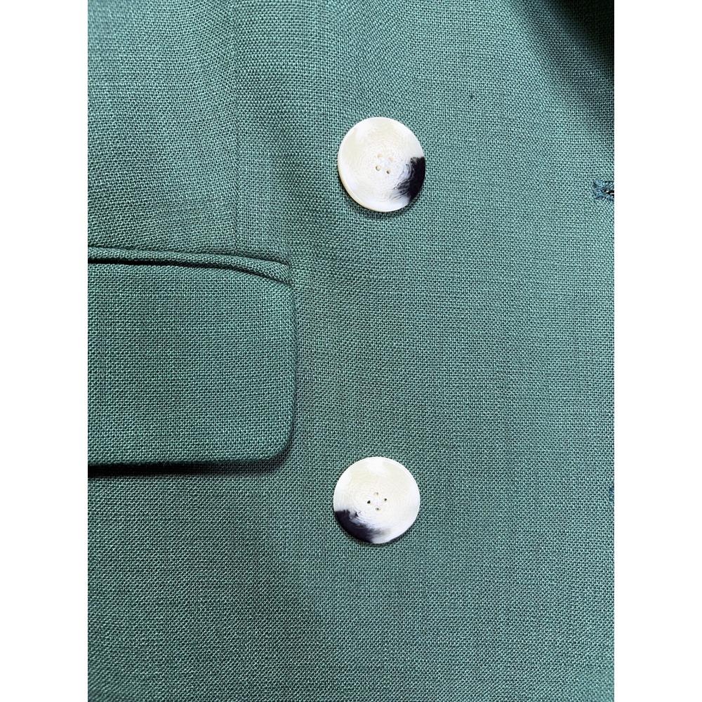 Veronica‎ Beard Kona Dickey Jacket Hunter Double Breasted Blazer Size 2 - Picture 8 of 10